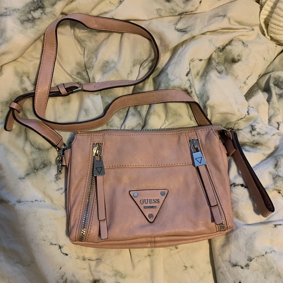 Guess Pink Crossbody Bag